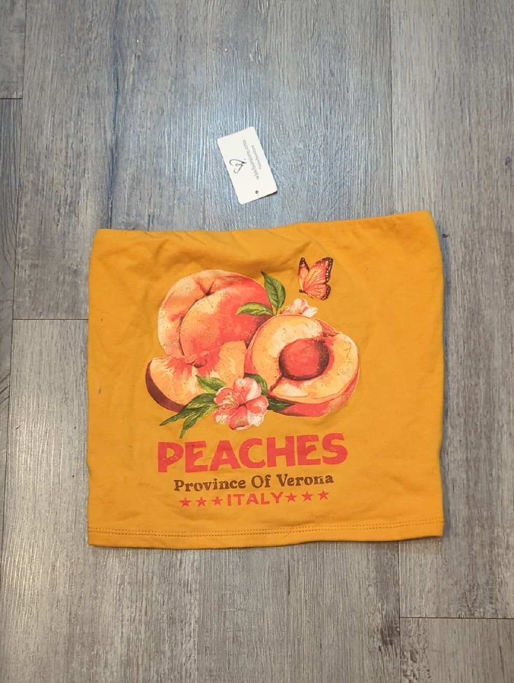 Windsor Peaches Tube Top NWT